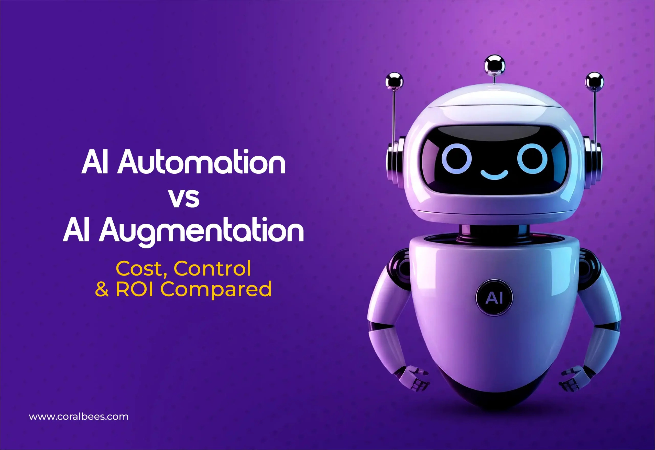 AI Automation vs AI Augmentation: Cost, Control & ROI Compared